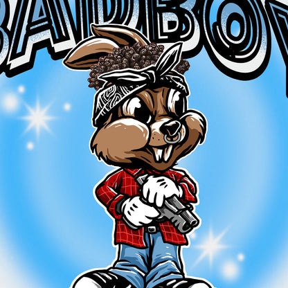 BAD BOY BUNNY T-SHIRT