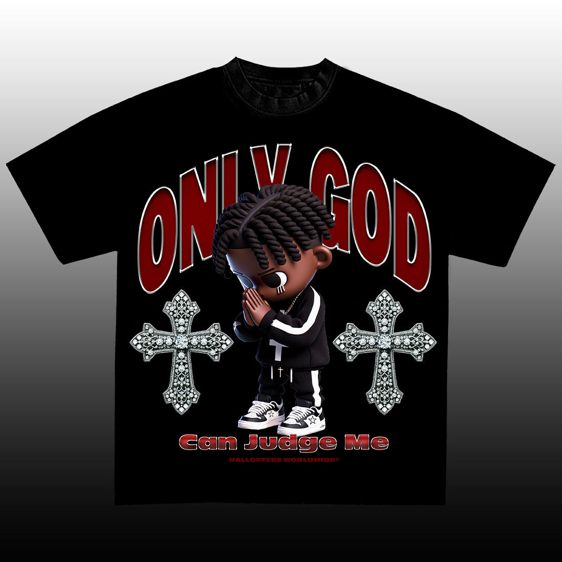 ONLY GOD CAN JUDGE ME T-SHIRT