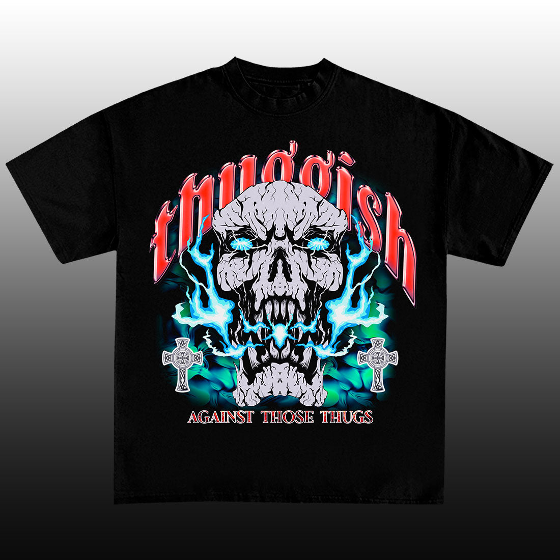 THUGGISH SKULL T-SHIRT