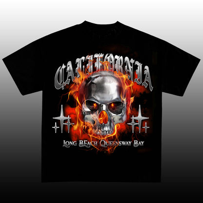 CALIFORNIA SKULL T-SHIRT