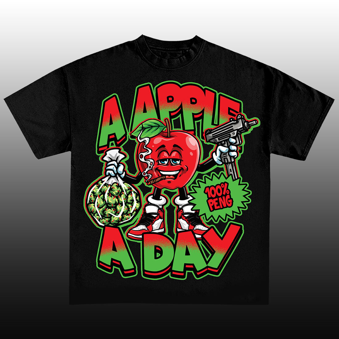 APPLE A DAY T-SHIRT