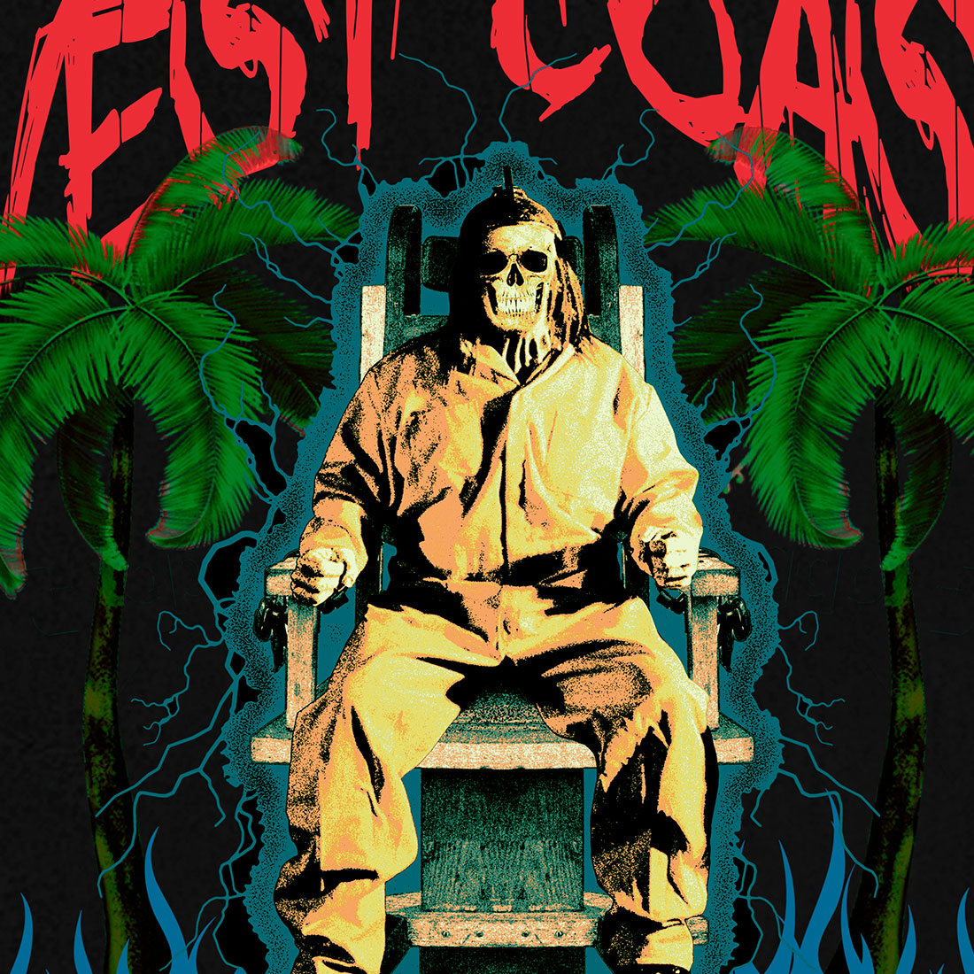 WEST COAST SKELETON T-SHIRT